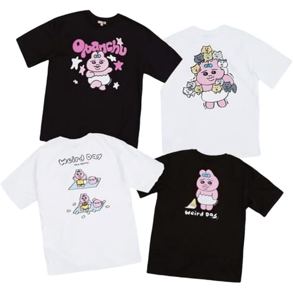 Amazon.co.jp: [T-VAILIO] おぱんちゅ うさぎ Tシャツ 半袖 かわいい