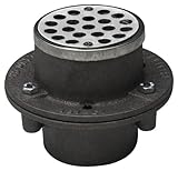 Oatey 42211 151 ABS Shower Drain with Test Cap, 2-Inch by Oatey