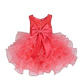 【子供ドレス部屋】 ボリュームドレス ピンク キッズドレス ベビードレス プリンセス 結婚式 発表会 誕生日 記念日 フォーマルドレス (90cm)