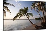 Jordan Banksプレミアムシックラップキャンバス壁アート印刷題名パナマ、Bocas del Toro、コロン島、Sunset Onヒトデビーチ 30" x 20" 2095406_24_30x