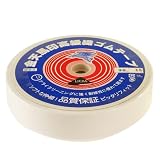 金天馬 工業用大巻 小白ゴム 30mm 15m巻 kw20040 白