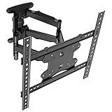 An Style FUNAI フナイ 船井対応 壁掛け金具32インチ40インチ43インチ50インチ55インチ65インチ 型 対応 壁掛金具 上下左右角度調節 液晶 TV 金具 テレビ フレーム テレビ壁掛け金具 TV壁掛け金具 冷間圧延鋼 チルト＆スイベル移動式 ブラック 耐荷重35ｋg
