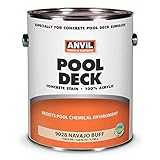 AnvilプールデッキコンクリートStain内部/外部100 %アクリルソリッドカラー 2 Gallon 902801-2
