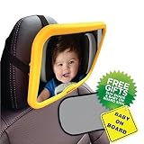 Venture Active Baby Car Mirror with Baby On Board Sign and UV Sun Shade by Venture