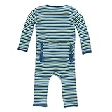 Kickee Pants SHIRT ベビー・ボーイズ カラー: ブルー