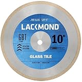 Lackmond Beast Pro Series Glass Tile Saw Blade - 10 Glass Cutting Tool with Ultra-Fine Grit Diamond 