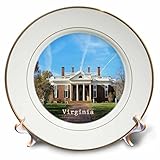 フローレン – Famous People and Places – 印刷のジェファーソンホームでMonticello Virginia – プレート 8" cp_203731_1