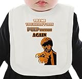 Tell Me You Haven't Seen Pulp Fiction Again ネクタイを有する有機ビブ Medium