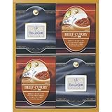 三盛物産 味わいビーフカレー・キューブラスク [ビーフカレー(レギュラー) 200g×2、ラスク 60g×2]
