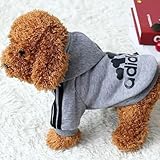 S-Lifeeling 犬服 犬コート 冬 暖かい 防寒 寒さ対策 可愛い おしゃれ ペット用品 活動 散歩 マジックテープ ジャケット 小型犬 適用 秋冬服 猫 誕生日 贈り物