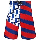 ニューヨーク・ジャイアンツNFL「対角Flag "メンズBoardshorts Swim Trunks