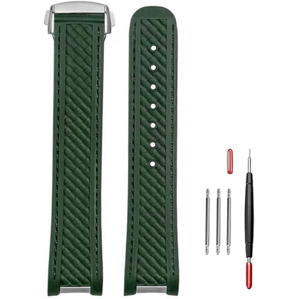 Amazon.co.jp: 腕時計用 ラバーベルト 20mm ブルー シーマスター