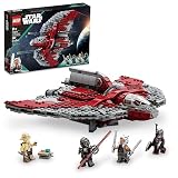 レゴ(LEGO) スターウォーズ アソーカタノ T-6 ジェダイシャトル 宇宙船おもちゃ - スターウォーズ 組み立ておもちゃセット 子供 男の子 女の子 対象年齢9歳以上 - ファンへの誕生日ギフト - ミニフィギュア4体 - 75362