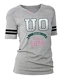 NCAA Oregon DucksジュニアクラシックCollegiateロゴフットボールTシャツ XL ホワイト
