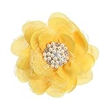 Domybest　ベビー ヘアバンド フラワー　キッズ 子供 カチューシャ 髪飾り ヘアアクセサリー　シフォン 女の子 新生児 赤ちゃん 出産祝い 内祝い お宮参り 誕生日 100日記念 こどもの日 