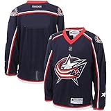 コロンブスブルージャケットNHLユースチームカラージャージー – Navy