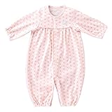 赤ちゃんの城 ツーウェイドレス 麻の葉 ピンク 日本製