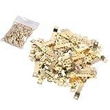 ezakka Sawtoothフレーム吊り下げハンガーダブル穴ネジ、100枚パック