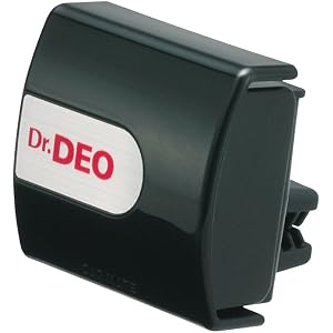 カーメイト 車用 除菌消臭剤 ドクターデオ Dr.DEO エアコン取付 ウイルス除去 ブラック 無香 安定化二酸化塩素…