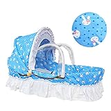 Decdeal 多機能 長持ち ポータブル ベビーベッド バシネット付き 新生児ベッド