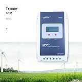 ソーラー充電コントローラ、トレーサ4210 40アンペアmpptチャージコントローラー、y-solarによる太陽制御 (4210A+RTS)