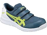 asics アシックス 安全靴 ウィンジョブ CP202 作業靴 ベルトタイプ FCP202 インクブルー×ライム(4589) 27.0
