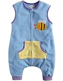 [VaenaitBaby]キッズ男の子ベービーブランケット毛布フリースウール寝袋スリーパーパジャマスリーブバッグBee L