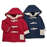 【アウトレット】Biquette Club ダッフルコート (80～130cm) キムラタンの子供服 ネイビーブルー 80 ( 10354x10554-154 )