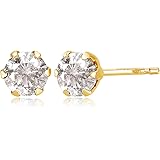 [シアーズ] Sears ピアス レディース ダイヤモンド 計0.3ct K18 イエローゴールド ピアス ペア p7844a-whpt-yg
