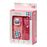 DR BROWNS SINGLE PINK BOTTLE & SOOTHER GIFT SET by Dr. Brown's