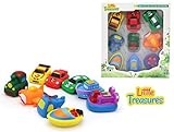 Bathe Time Fun Transport Mania II bath toys for babies 9 pc Bath Toy Set [並行輸入品]