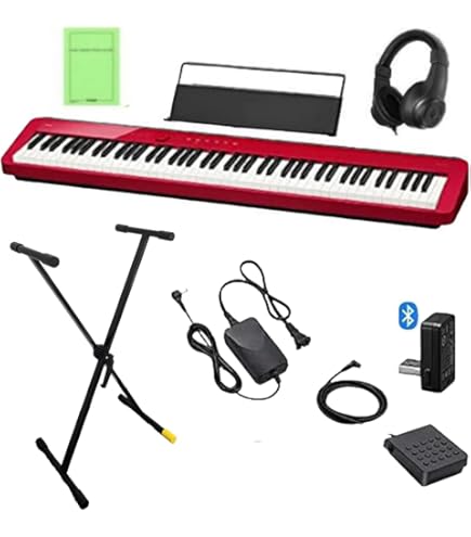 Amazon.co.jp: 【ピアノ椅子＆ヘッドホン＆楽譜集セット】CASIO カシオ