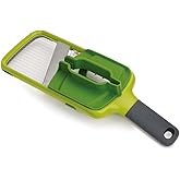 Joseph Joseph Multi-Grip Mandoline with Precision Food Grip, Green