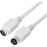 CERRXIAN din 6ピン ケーブル ＰＳ２延長ケーブル ミニ DIN6 オス-メス ps/2キーボード マウス 用 2.5m