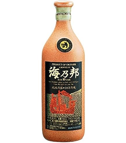 Amazon.co.jp: 山川酒造 珊瑚礁10年古酒 43度[泡盛 沖縄県 本部町