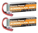 Youme 4S 3300mah 14.8V Lipoバッテリーパック50C RCヘリコプター飛行機ボートクアッドコプター用Tプラグ付き