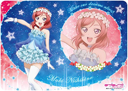 キャラクター万能ラバーマット ラブライブ! 西木野 真姫 ユメノトビラ Ver. 約長辺520×短辺370×厚さ2mm