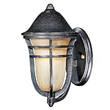 Maxim Lighting 85402MCAT One Light Mocha Cloud Glass Wall Lantern, Artesian Bronze [並行輸入品]