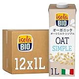 イソラビオ（isola BIO）オーガニック オーツミルク シンプル 有機 1000ml×12本