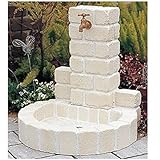 ニッコー　立水栓ユニット　サークルタイプ　補助蛇口仕様（補助蛇口は別売です）　パン：丸型　【水栓柱・立水栓セット　水受け付き（蛇口は別売）】 オフホワイト