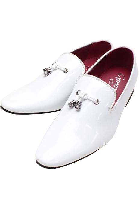 Amazon Cloud 9 クラウド ナイン エナメル シューズ 結婚式 新郎 ビジネスシューズ 紳士靴 メンズ パンプス スリッポン タッセル オペラシューズ ローファー スリッポン