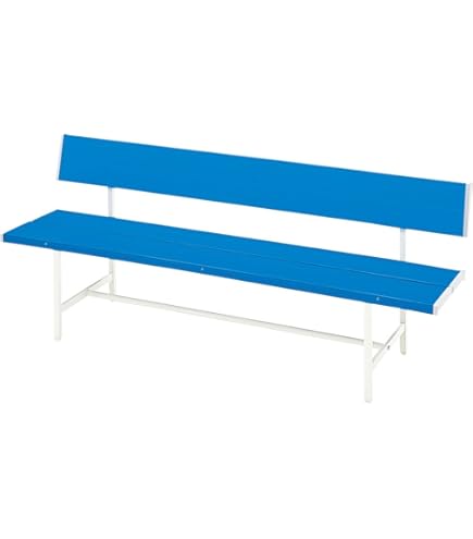 Amazon.co.jp: 山崎産業 ベンチ YB-78L-WN (背付肘なし) : DIY・工具