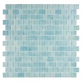 Bravaクオーツブルーガラスmosaic-styleインドア壁タイル( Pack of 5 )