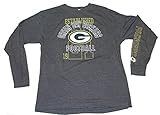 NFL LicensedグリーンベイPackers長袖チームカラーシャツ 5L