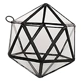 Perfk 卓上植物　ミニ景観　テラリウム　幾何学的　多肉植物 植木鉢　ポット　ガラス製　プランター