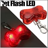 Pet Dog Cat Safety Led Flash Blink Light Tag Collar New (Usa)