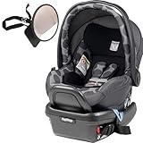 Peg Perego - Primo Viaggio 4-35 Car Seat w Back Seat Mirror - Pois Grey by Peg Perego