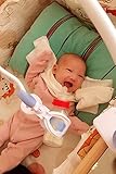 YAHUIPEIJP 哺乳瓶ホルダー ハンズフリー授乳クッション 授乳クッション 哺乳瓶 スタンド哺乳瓶支持 育児グッズ 出産祝い 双子 多胎 男女兼用 青い