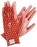 g-style 【ガーデニング用手袋】 PUキュート レッド L 10双セット