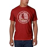MLB Mens MLB St Louis Cardinals ' 47ブランドメンズScrum Basic Tee、スタイル2 (レッド) M レッド